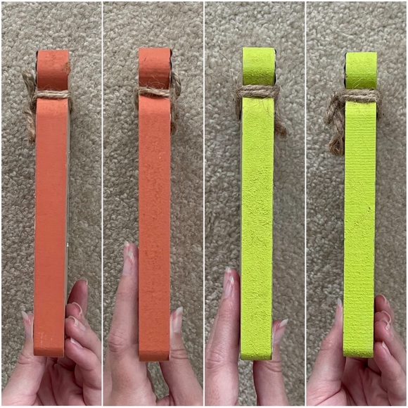 Halloween Themed Stand Up Tabletop Decor Wooden Signs (Set of 4) - Picture 10 of 16